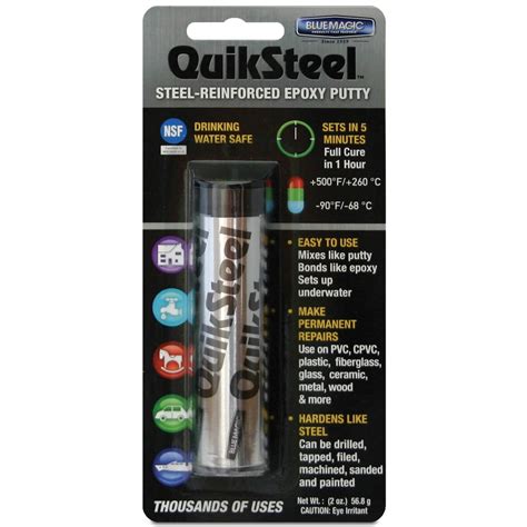 How to Use the Blue Magic Quiksteel Kit for a Successful Repair